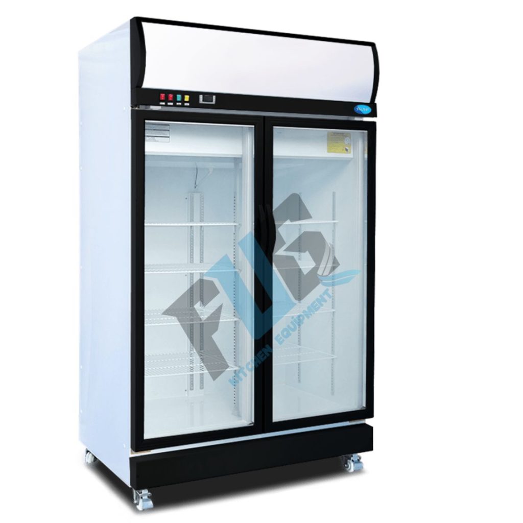 2 Door Display Freezer.