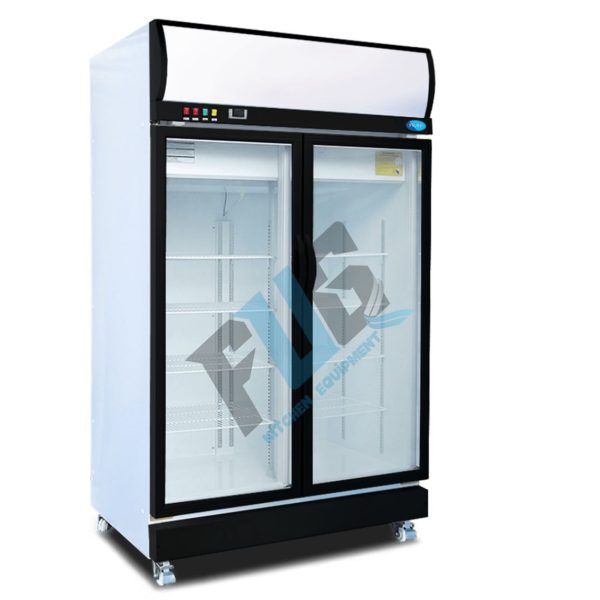 2 Door Display Freezer.
